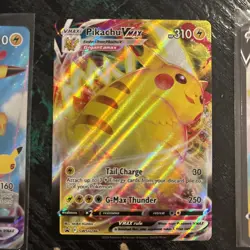 Lot Of 3 Pikachu Pokemon Cards - Image 3