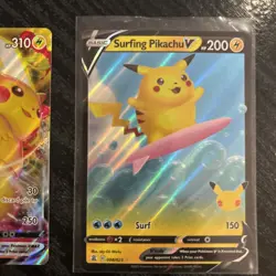 Lot Of 3 Pikachu Pokemon Cards - Image 4