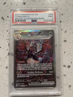 Pokemon Charizard ex 234/091 Special Illustration Rare Holo PSA 9 2024 - Image 1