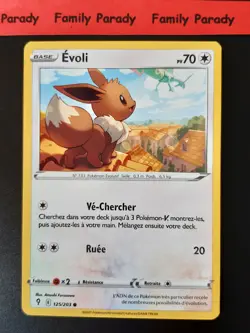 Eevee 70pv 125/203 Eevee Pokemon Card EB7 Evolution Heavenly New Fr - Image 1