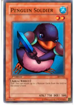 Penguin Soldier - SDJ-022 - Super Rare - Unlimited Edition DMG Yugioh SD: Joey - - Image 1