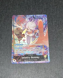 One Piece TCG OP15 -EB04 Jewelry Bonney Leader Alt Art EB04-001 NM - Image 1