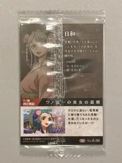 Hiyori Kouzuki - N No.6-06 - One Piece Itajaga Wafer Card Sealed Japanese - Image 2