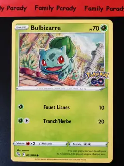 Bulbasaur 70PV 001/078 Card EB10.5 Pokemon Go New French - Image 1