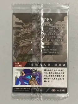 Raizo - N No.6-04 - One Piece Wafer Card Sealed Itajaga Japanese - Image 2