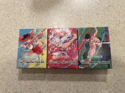 One Piece Learn Together Deck Set of 3 Sealed - Image 2
