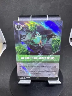 Disney Lorcana Enchanted We Don't Talk About Bruno Card EN-4 213/204 - Image 1