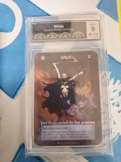 Sorcery Contested Realm Arthurian Legends Witch Exclusive Foil Promo PCG 9 - Image 1