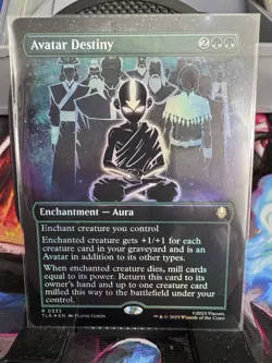 MTG Avatar Destiny (Borderless Foil) Avatar: The Last Airbender 333 NM - Image 1