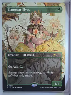 Llanowar Elves - R12 - MTG - Secret Lair Countdown (SLC) - Image 1