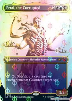 Ertai, the Corrupted (Step-and-Compleat Foil) [SLD - 1216] - NM [Foil] TCG MTG - Image 1