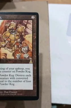 Powder Keg Urza's Destiny LP 136 MTG Magic the Gathering Rare Artifact Read Info - Image 2