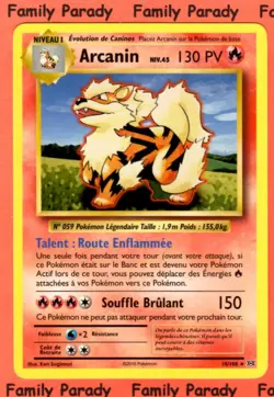 Arcanine 130Hp 18/108 XY Evolutions Rare New Pokemon Card Fr - Image 1