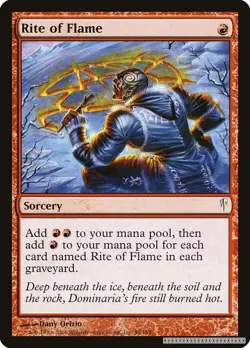 Rite of Flame [CSP - 96] - DM [Normal] TCG MTG - Image 1