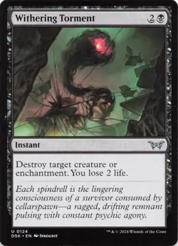 MTG - Withering Torment - Duskmourn: House of Horror - Image 1