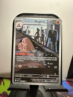 Ascended Heroes Team Rockets Dugtrio Pokemon Card 239/217 - Image 1