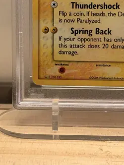 Pokemon Pikachu Gold Star 104/110 EX Holo PSA 5 English Holon Phantoms 2006 - Image 4