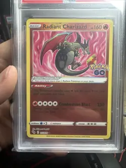 2022 POKEMON GO #011/078 RADIANT CHARIZARD PSA 10 - Image 4
