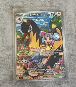 Ionos Kilowattrel Pokemon Journey Together 163/159 Illustration Rare Holo NM/M - Image 1