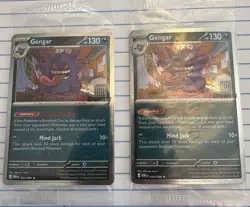 Gengar EB Games Promo - English SEALED Pokemon TCG Promo Card Lot Of 2 Free Ship - Image 1