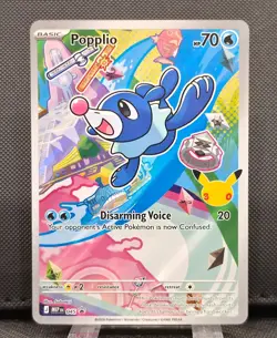 Pokemon First Partner Illustration Series - Alola Starters Popplio Rowlet Litten - Image 2