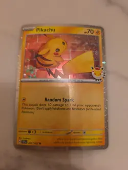 Pikachu (Pokemon Day 2026) 051/162 with a swirl 🌀 - Image 1
