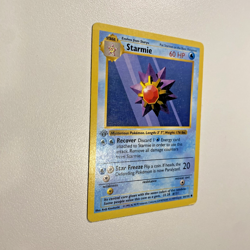 Starmie 64/102 1st Edition Shadowless Base Set Regular LP - Pokemon Card - Image 2