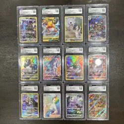 Twelve CGC 10 Graded Pokemon Card - Image 1