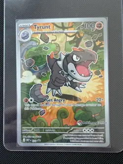 Tyrunt 070 Black Star Promo Pokemon Center Stamped - Image 1