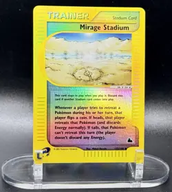 Mirage Stadium 132/144 Reverse Holo Pokemon Skyridge 2003 Wotc Vintage NM/LP - Image 2