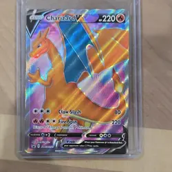 Charizard V SWSH050 Black Star Promo Holo Pokemon Card NM - Image 1