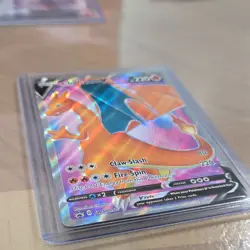 Charizard V SWSH050 Black Star Promo Holo Pokemon Card NM - Image 4