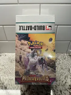 Pokemon Paldea Evolved Build and Battle Display Factory Sealed Box - Image 1