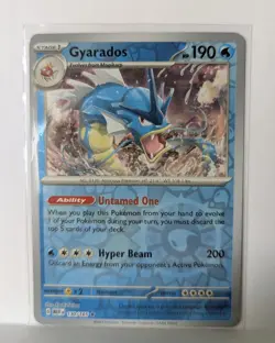 NM/M - Gyarados 130/165 - Reverse Holo - 151 - Pokemon Card TCG #2 - Image 1