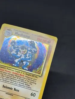 Pokemon TCG Machamp Base Set 8/102 Holo Unlimited Holo Rare - Image 2