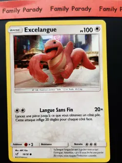 Excelangue Holo 100PV 16/18 Pokemon Card Promo Detective Pikachu New French - Image 1