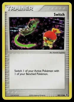 Pokemon Card - Switch FireRed & LeafGreen 102/112 Reverse Holo - Image 1