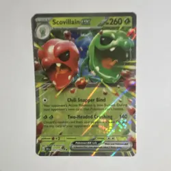 Pokemon Scovillain EX Double Rare Holo SV05 Temporal Forces 022/162 HP 260 Card - Image 1