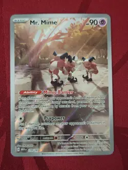 Mr. Mime 179/165 Sv: Scarlet & Violet 151 Holo Pokemon - Image 1