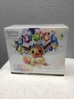 Prismatic Evolutions Pokemon Center Elite Trainer Box Sealed ETB w/Hard Case🔥 - Image 2