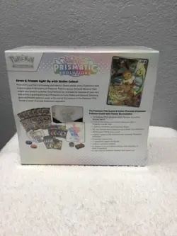 Prismatic Evolutions Pokemon Center Elite Trainer Box Sealed ETB w/Hard Case🔥 - Image 3