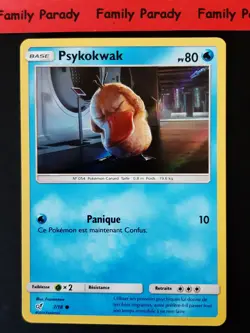 Psyduck Holo 80Pv 7/18 Pokemon Card Promo Detective Pikachu New French - Image 1