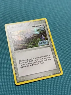 Windstorm 85/100 Crystal Guardians Reverse Holo VINTAGE POKEMON (LP/LP+) - Image 2