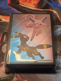 Umbreon and Espeon Sleeves 65 Count Pokemon TCG Prismatic Evolution Brand New - Image 1