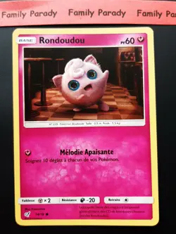 Rondoudou Holo 60Pv 14/18 Pokemon Card Promo Detective Pikachu New French - Image 1