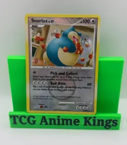 Snorlax Promos 33/111 Rising Rivals League Championship Reverse Holo Pokemon - Image 1