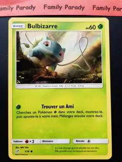 Bulbasaur Holo 60Pv 1/18 Pokemon Card Promo Detective Pikachu New French - Image 1