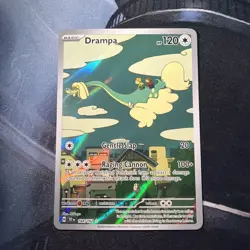 Drampa 184/162 Pokemon Card - SV05: Temporal Forces Holo - NM+ - Image 1