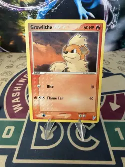 Growlithe 64/112 FireRed & LeafGreen Common Pokemon TCG Card - Image 1