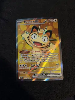 Meowth Ex 107/088 Pokemon TCG: Perfect Order Full Art Ultra Rare NM/M - Image 1